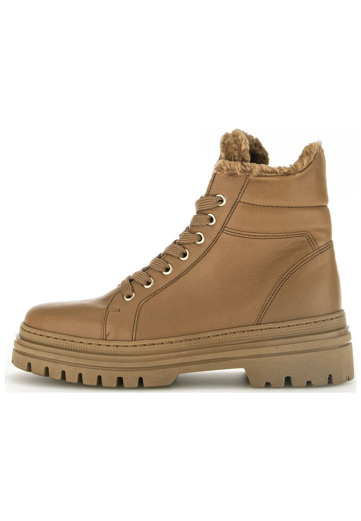 Stiefeletten Gabor Stiefelette Leder/Textil Caramel