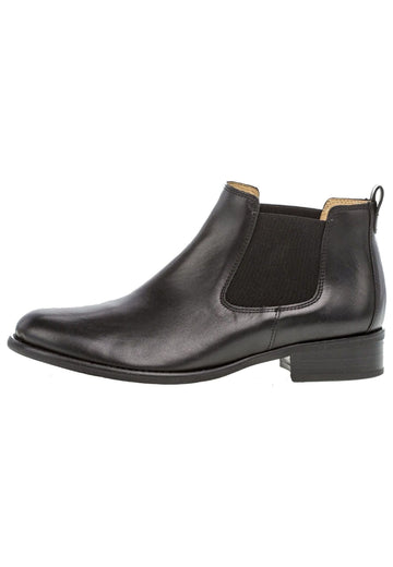 Stiefeletten Gabor Stiefelette Leder/Textil Schwarz