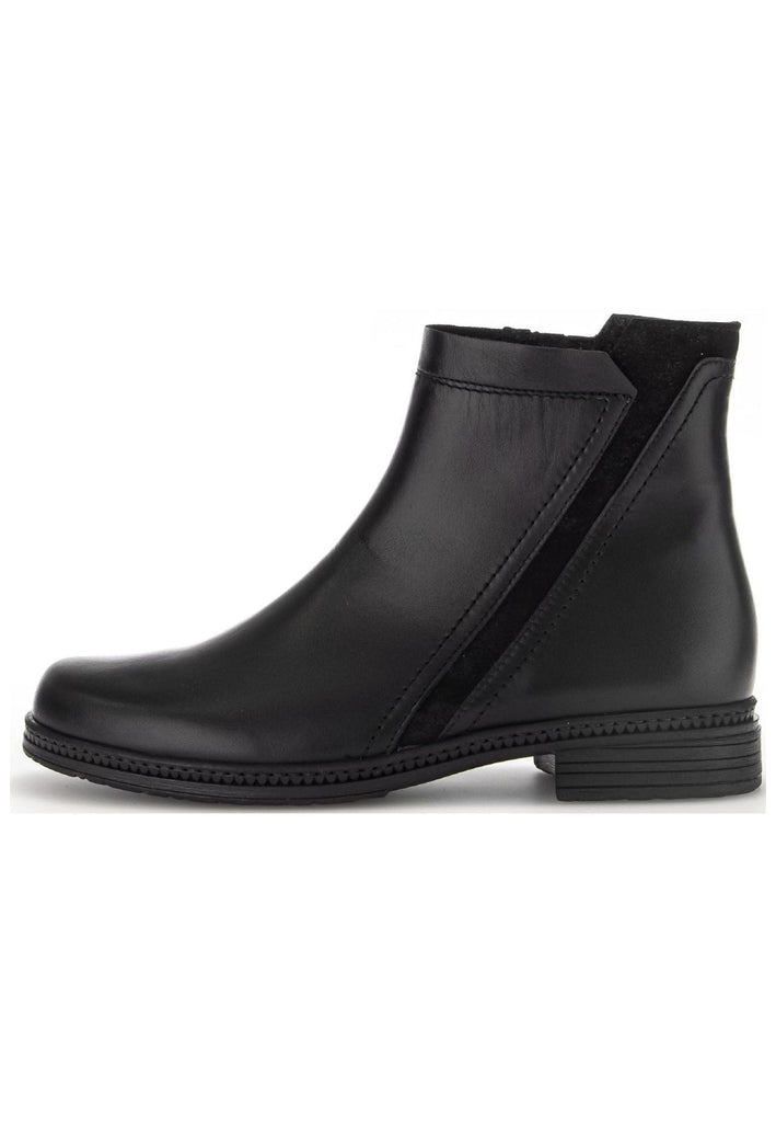 Stiefeletten Gabor Stiefelette Leder/Textil Schwarz