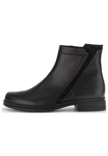 Stiefeletten Gabor Stiefelette Leder/Textil Schwarz