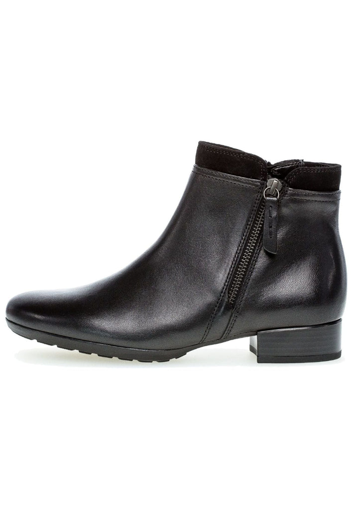 Stiefeletten Gabor Stiefelette Leder/Textil Schwarz
