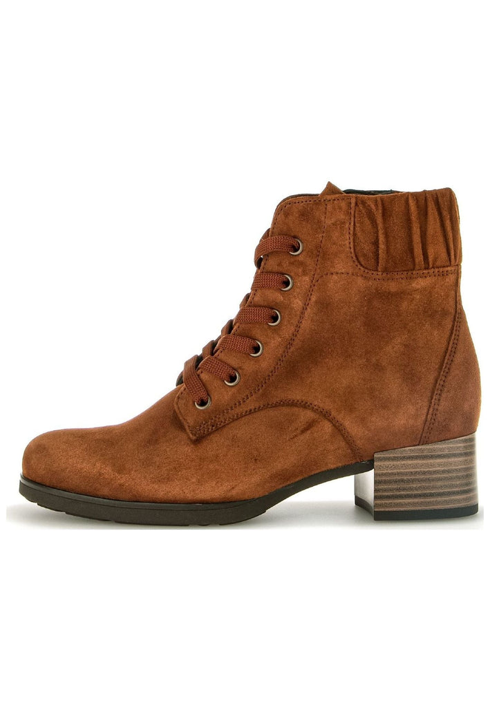 Stiefeletten Gabor Stiefelette Leder Whisky