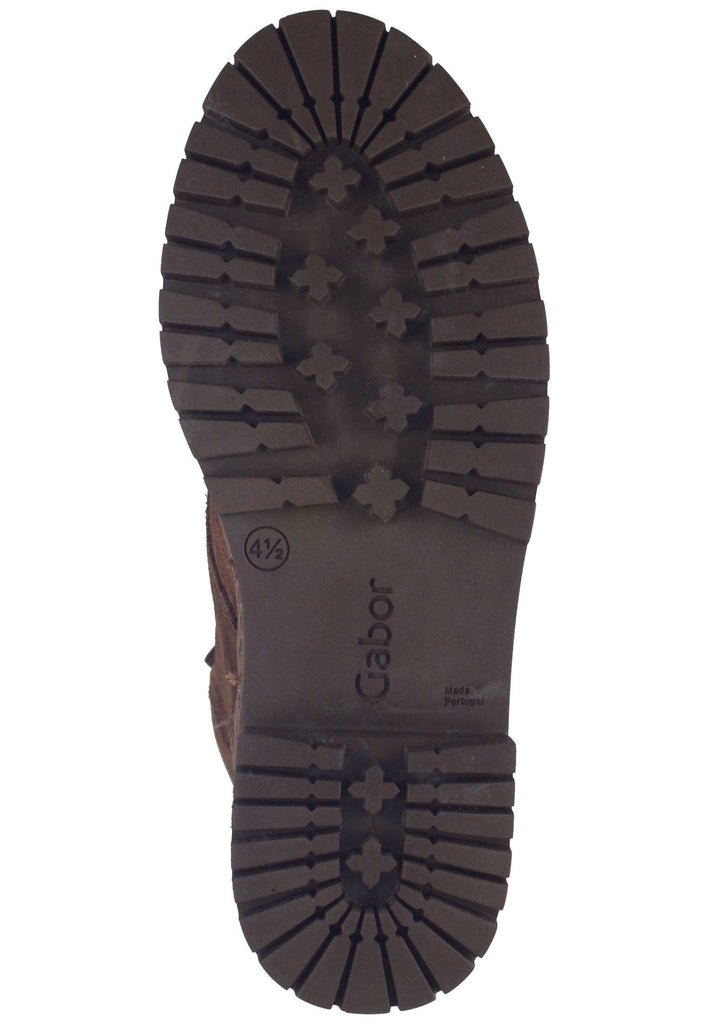 Stiefeletten Gabor Stiefelette Leder Whisky