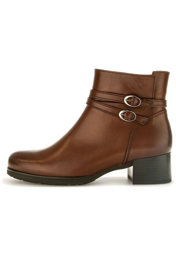 Stiefeletten Gabor Stiefelette Nappaleder Braun