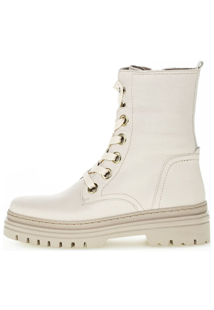 Stiefeletten Gabor Stiefelette Nappaleder Hellbeige