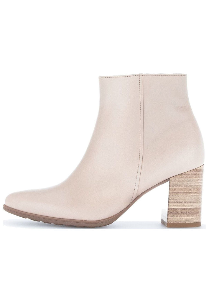 Stiefeletten Gabor Stiefelette Nappaleder Hellbeige