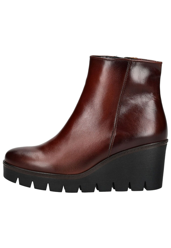 Stiefeletten Gabor Stiefelette Nappaleder Mittelbraun