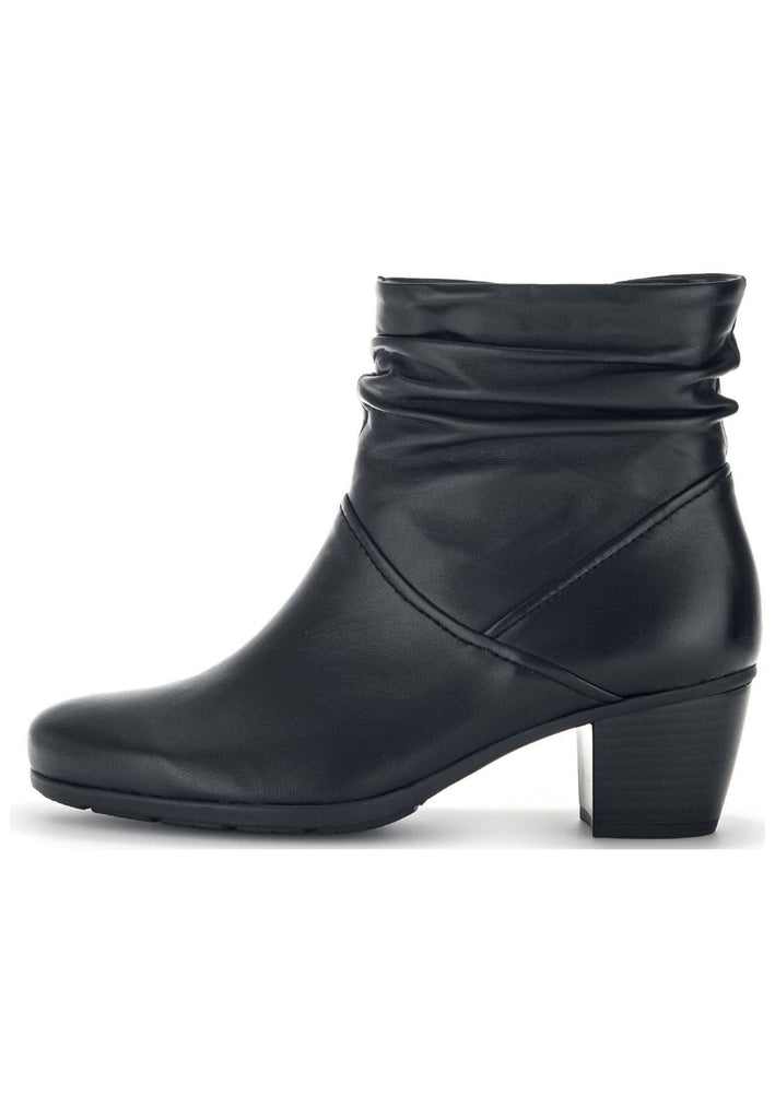 Stiefeletten Gabor Stiefelette Nappaleder Schwarz