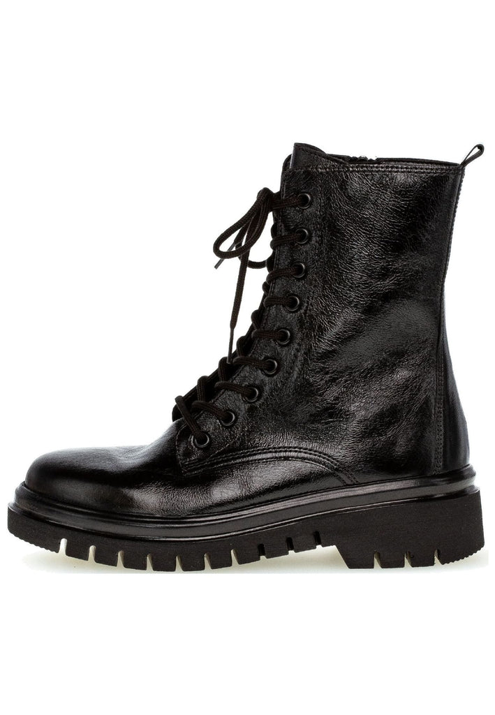 Stiefeletten Gabor Stiefelette Nappaleder Schwarz