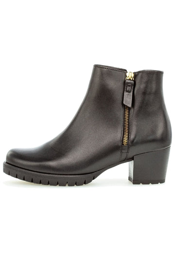 Stiefeletten Gabor Stiefelette Nappaleder Schwarz