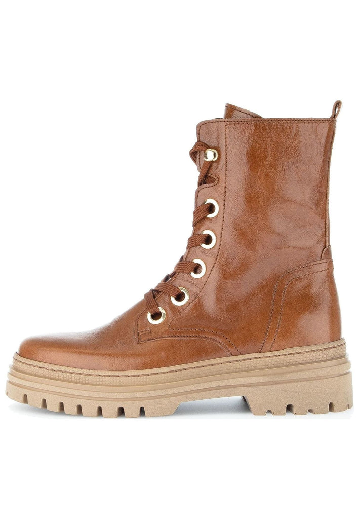 Stiefeletten Gabor Stiefelette Nappaleder Whisky