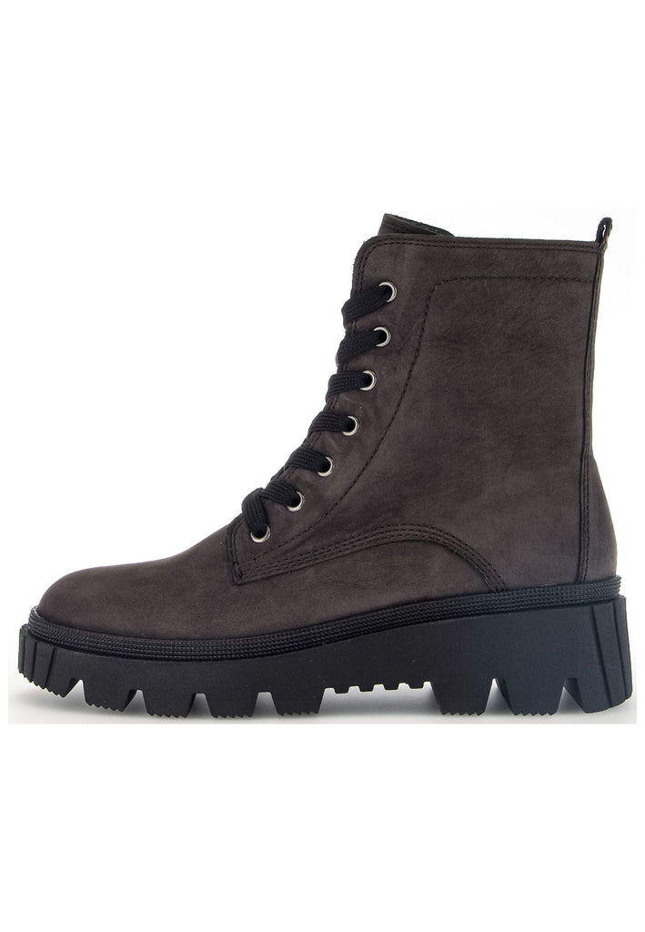Stiefeletten Gabor Stiefelette Nubukleder Pepper