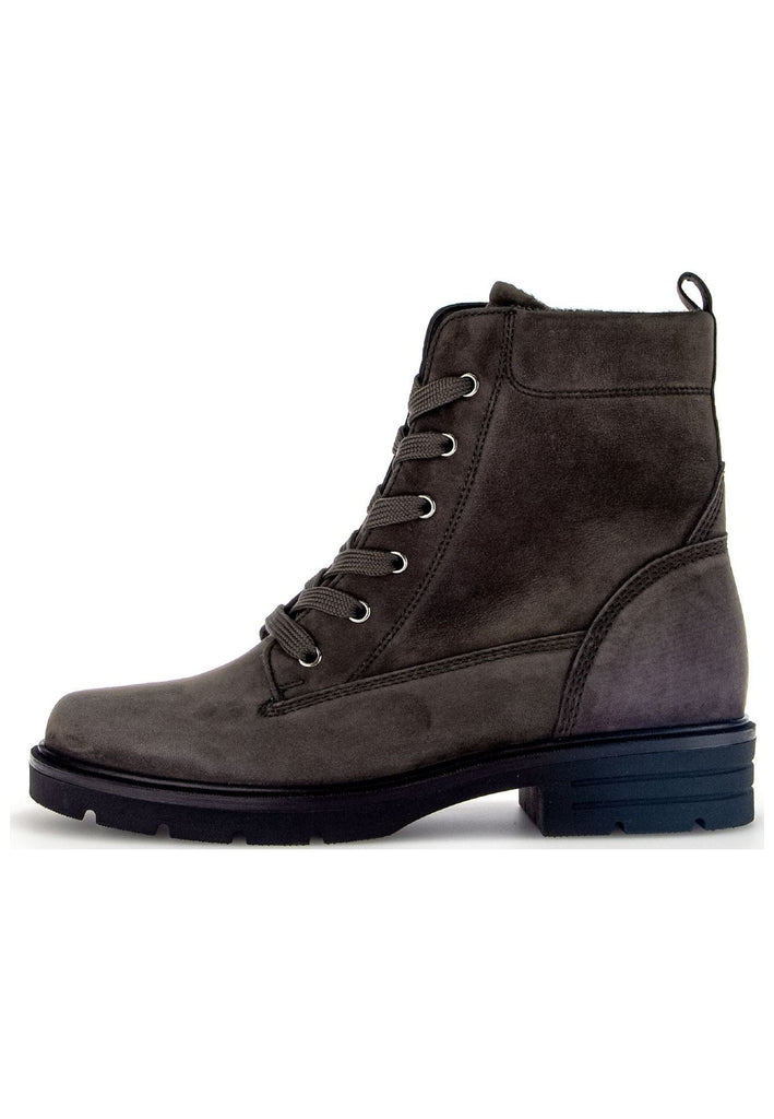 Stiefeletten Gabor Stiefelette Nubukleder Pepper