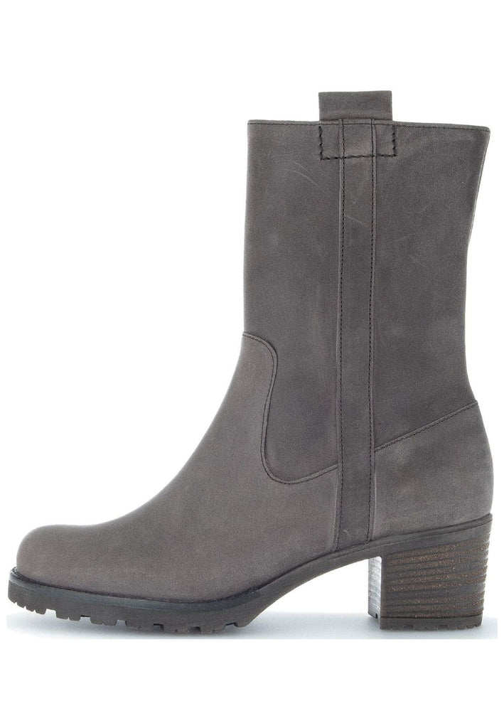 Stiefeletten Gabor Stiefelette Nubukleder/Textil Espresso