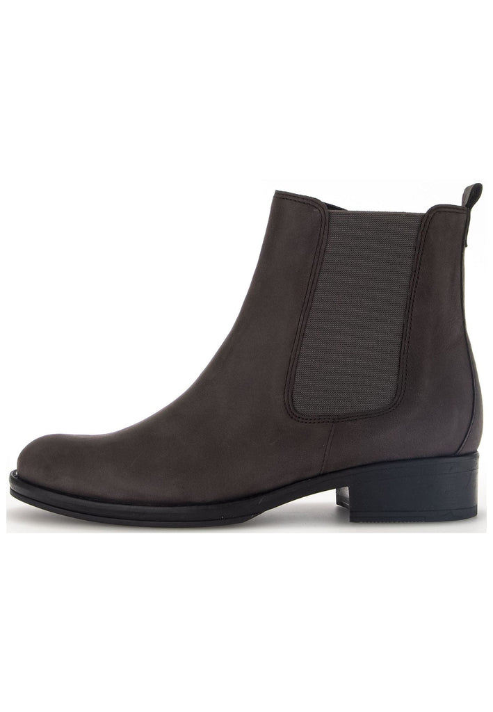 Stiefeletten Gabor Stiefelette Nubukleder/Textil Pepper