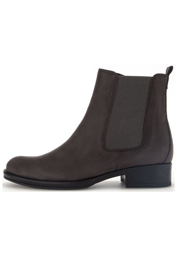 Stiefeletten Gabor Stiefelette Nubukleder/Textil Pepper