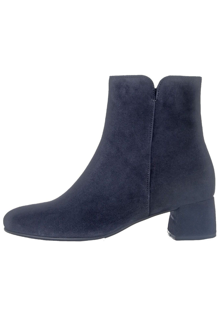 Stiefeletten Gabor Stiefelette Veloursleder Atlantik