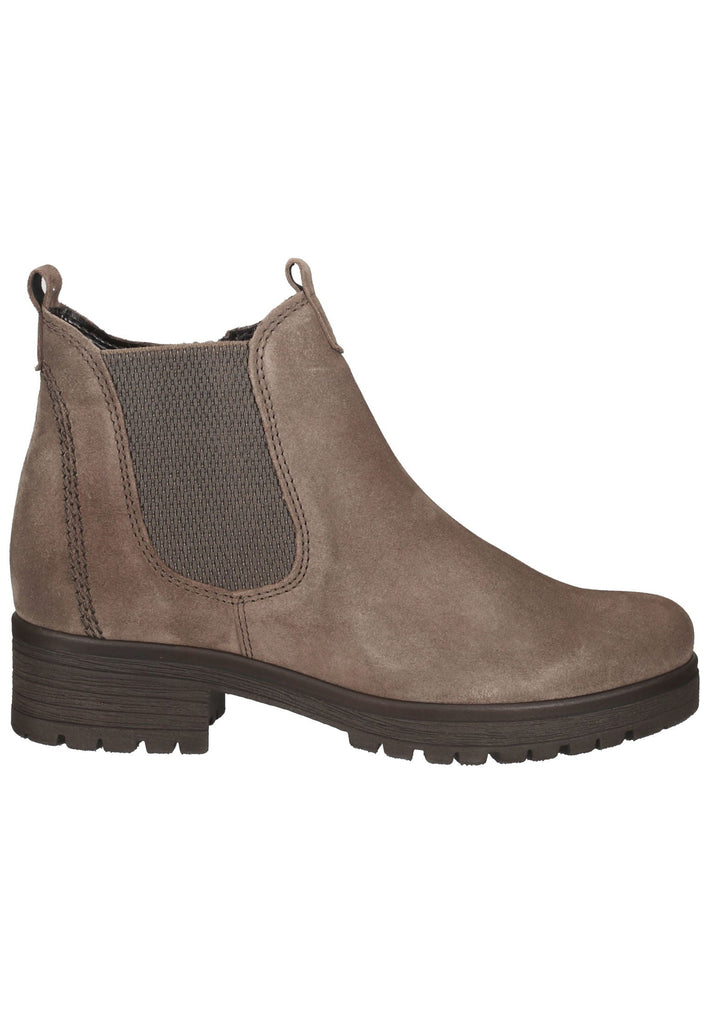 Stiefeletten Gabor Stiefelette Veloursleder Braun