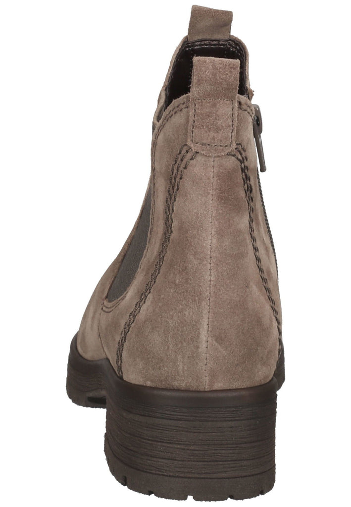 Stiefeletten Gabor Stiefelette Veloursleder Braun