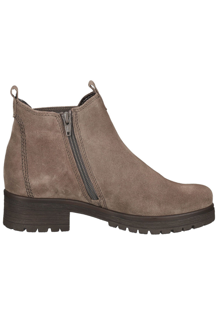 Stiefeletten Gabor Stiefelette Veloursleder Braun