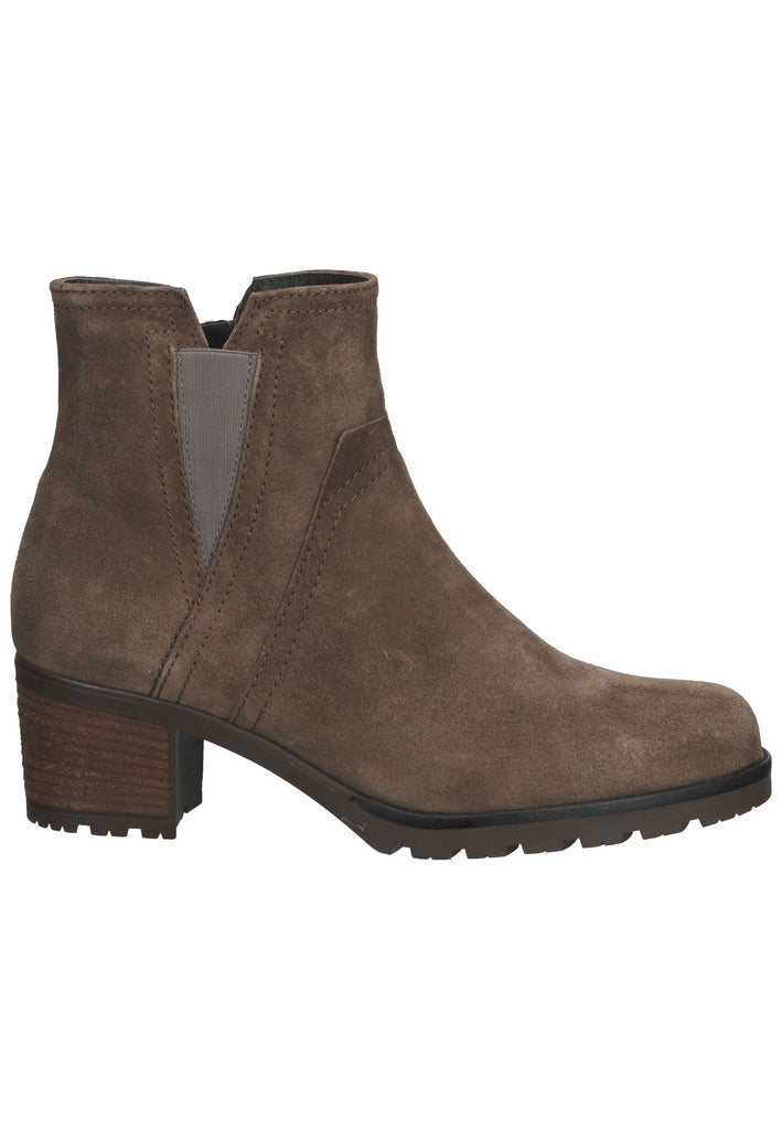 Stiefeletten Gabor Stiefelette Veloursleder Braun