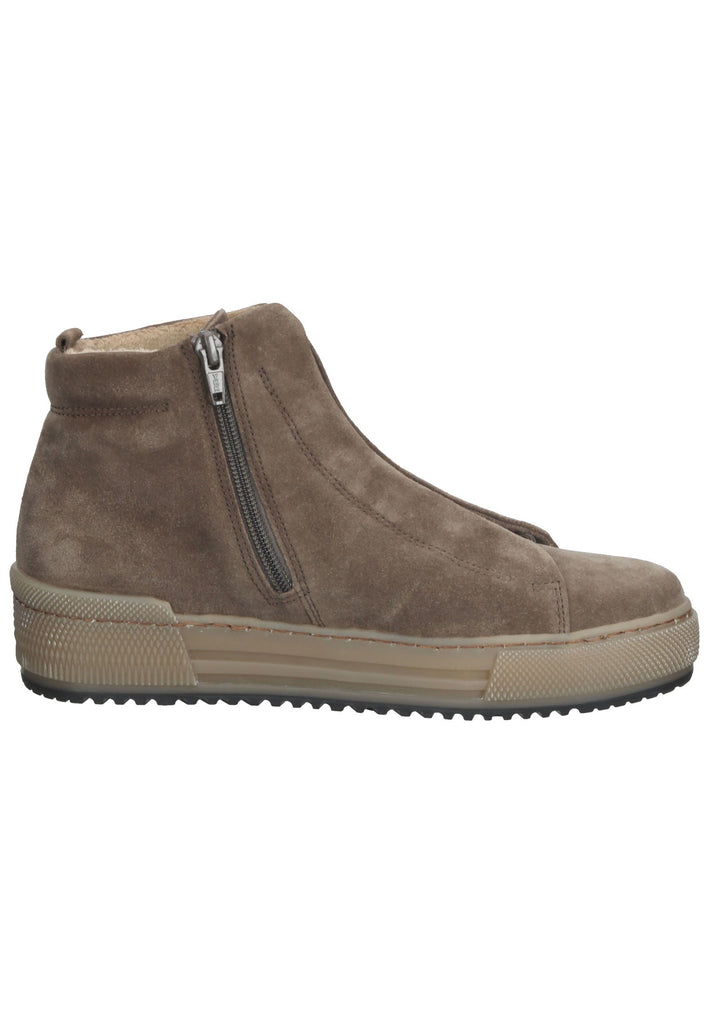 Stiefeletten Gabor Stiefelette Veloursleder Braun