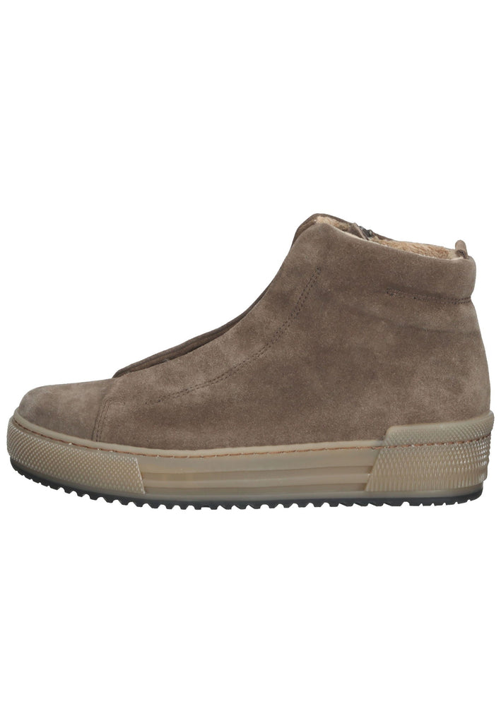 Stiefeletten Gabor Stiefelette Veloursleder Braun