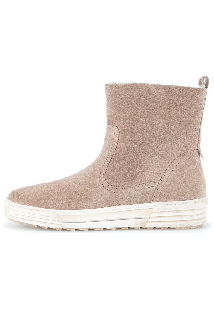 Stiefeletten Gabor Stiefelette Veloursleder Desert Warmfutter