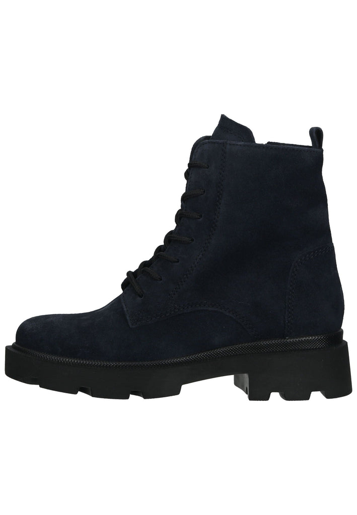 Stiefeletten Gabor Stiefelette Veloursleder Dunkelblau