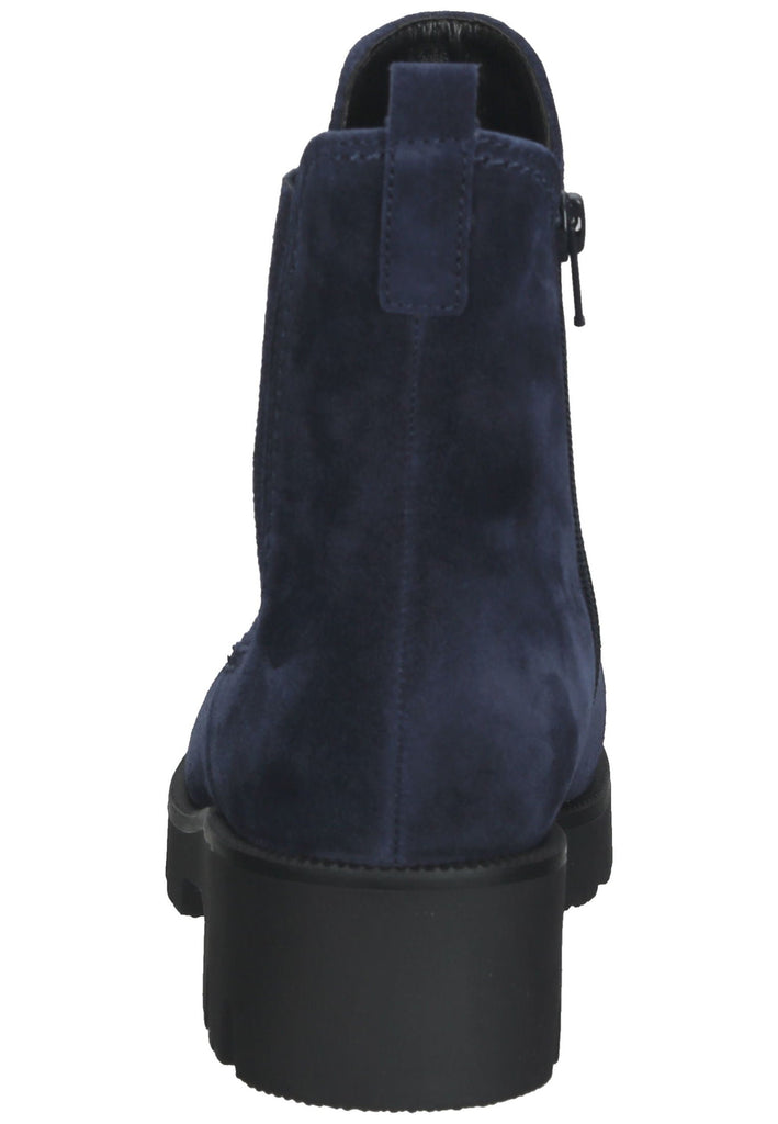 Stiefeletten Gabor Stiefelette Veloursleder Marine