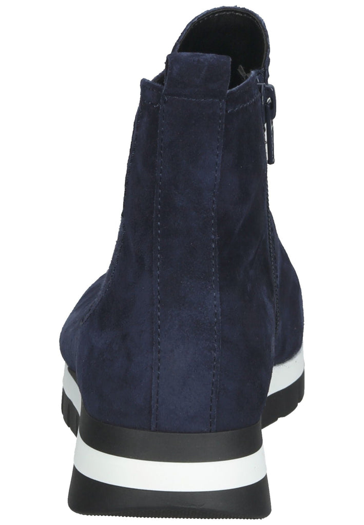 Stiefeletten Gabor Stiefelette Veloursleder Marine