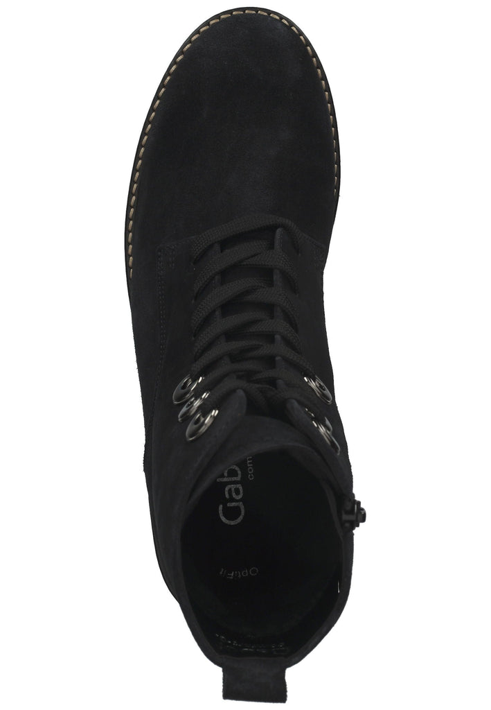 Stiefeletten Gabor Stiefelette Veloursleder Pazifik