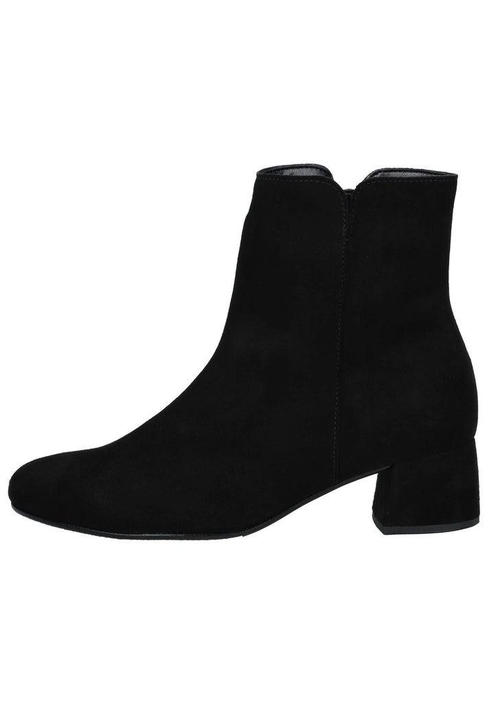 Stiefeletten Gabor Stiefelette Veloursleder Schwarz