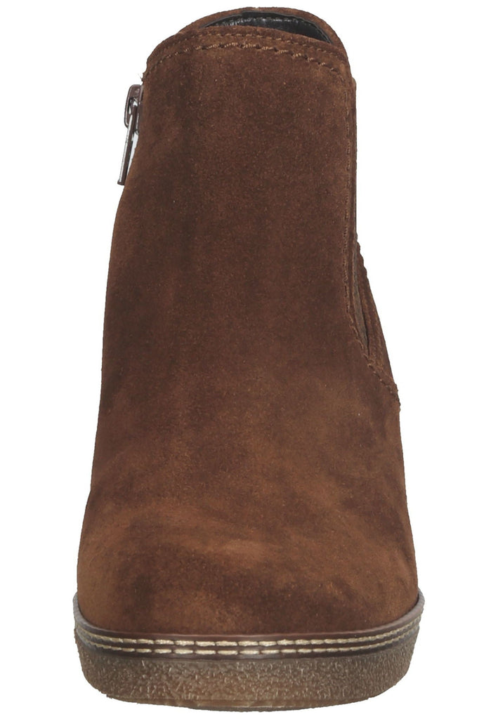 Stiefeletten Gabor Stiefelette Veloursleder Whisky