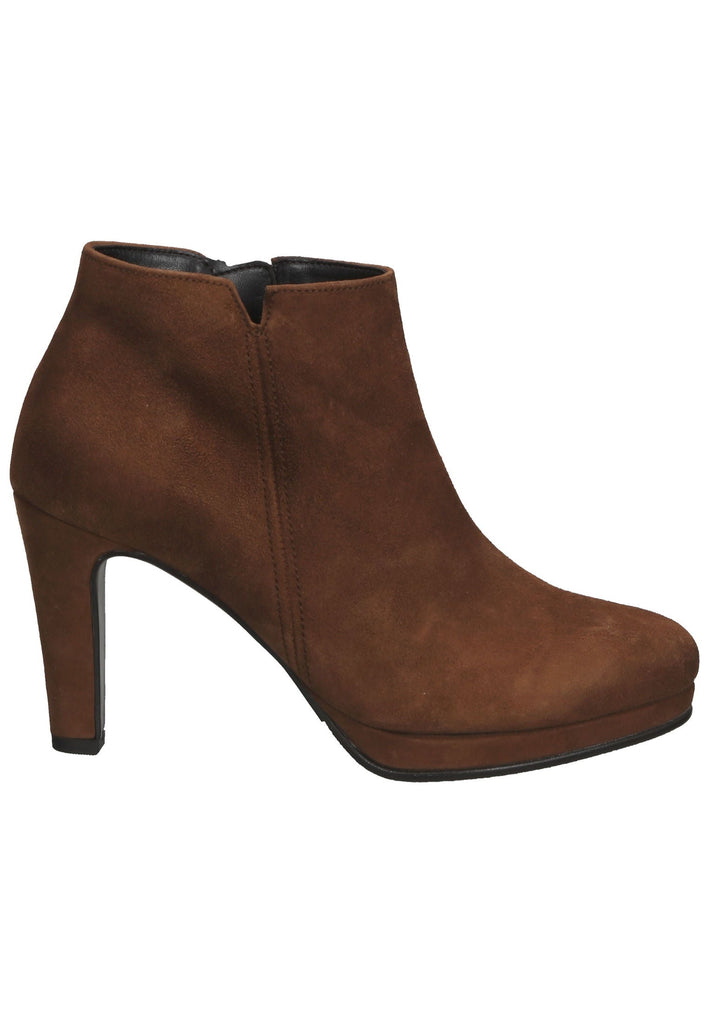 Stiefeletten Gabor Stiefelette Veloursleder Whisky