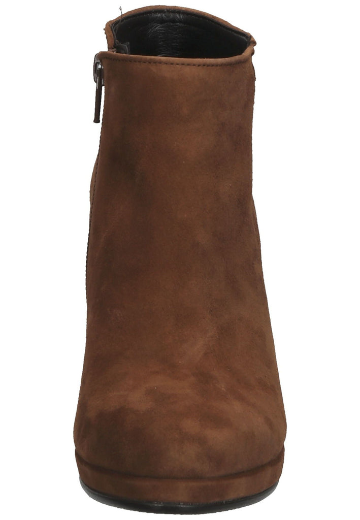 Stiefeletten Gabor Stiefelette Veloursleder Whisky