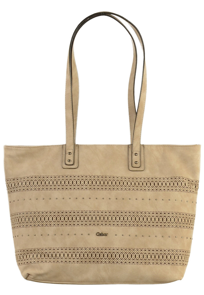 Gabor Taschen Lederimitat Beige