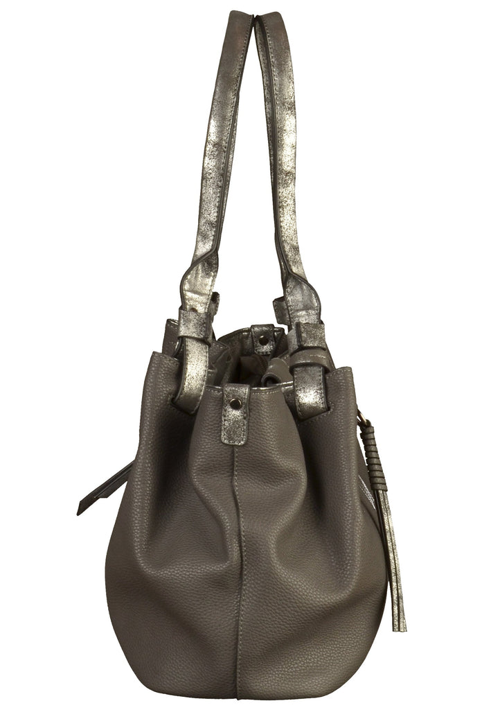 Gabor Taschen Lederimitat Grau