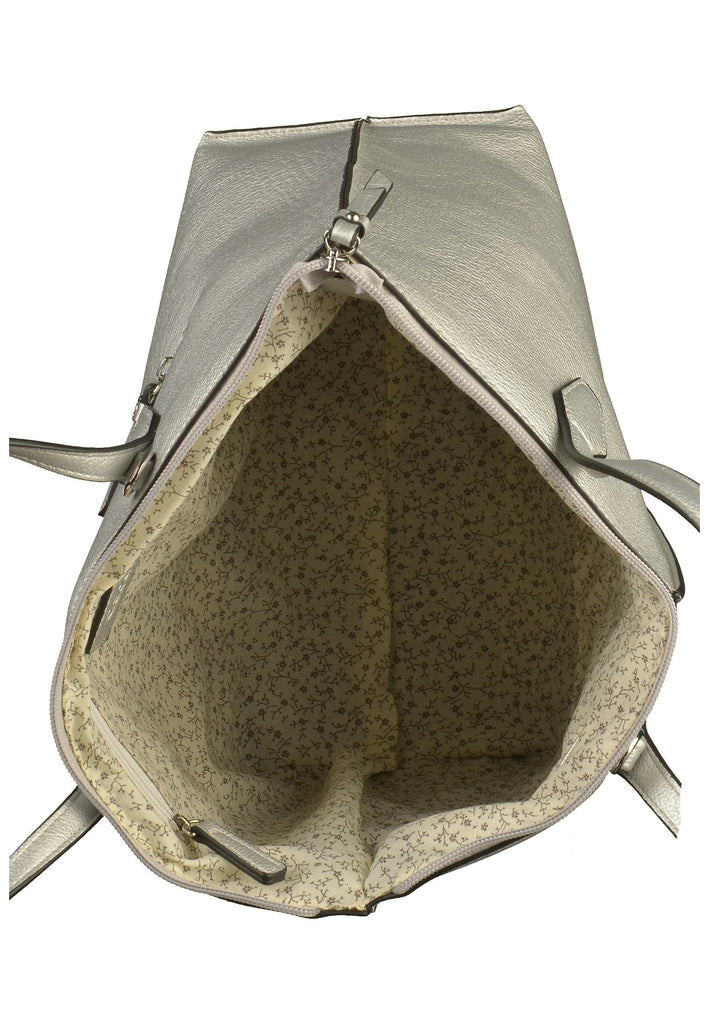 Gabor Taschen Lederimitat Silber