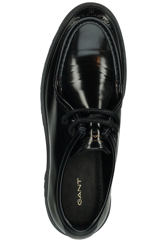 GANT Halbschuhe Leder Schwarz