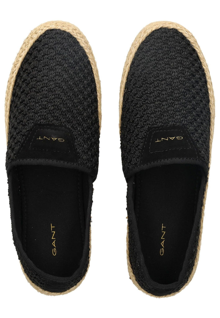 GANT Halbschuhe Textil Schwarz