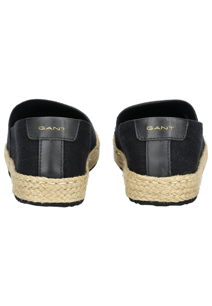 GANT Halbschuhe Textil Schwarz/Schwarz