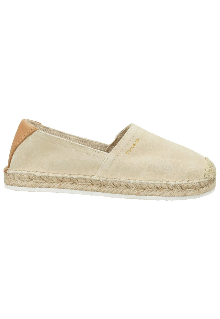 GANT Halbschuhe Veloursleder Beige