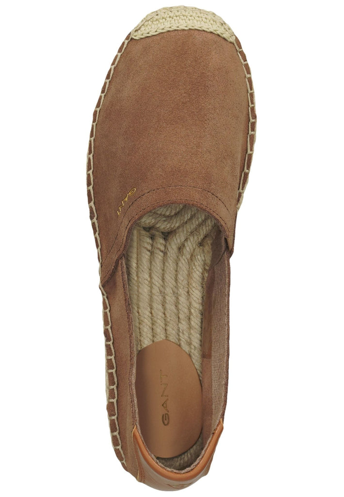 GANT Halbschuhe Veloursleder Walnut