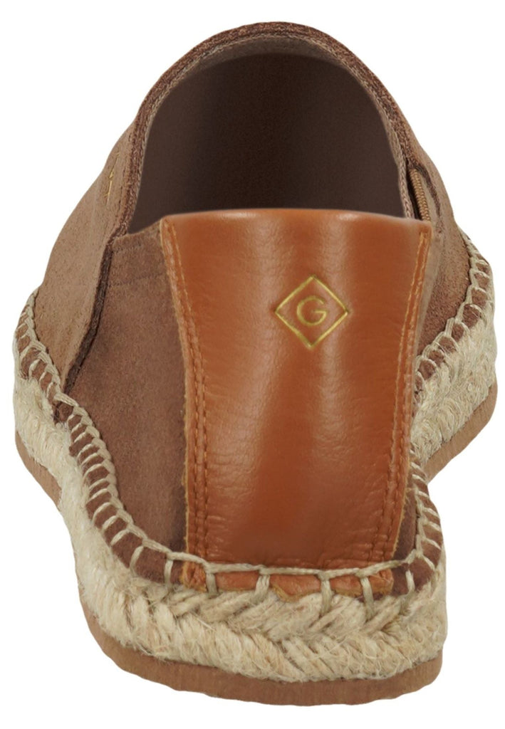 GANT Halbschuhe Veloursleder Walnut