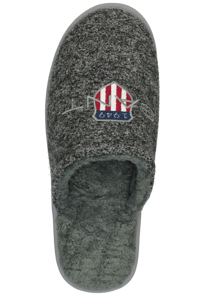 GANT Hausschuhe Wolle Grau