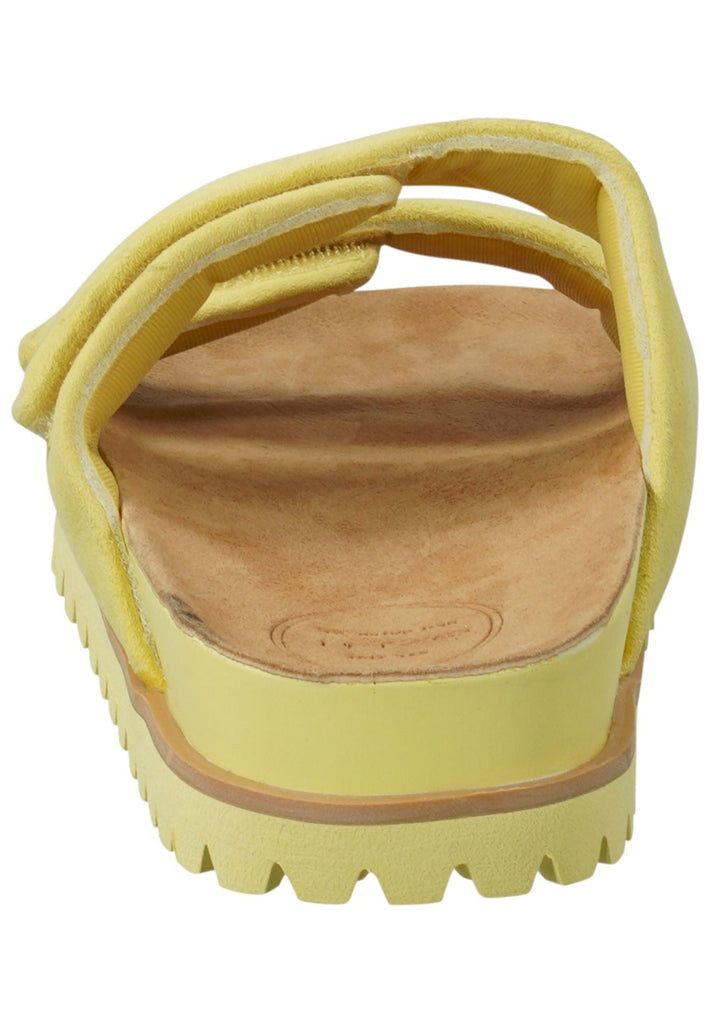 GANT Pantoletten Leder Gelb