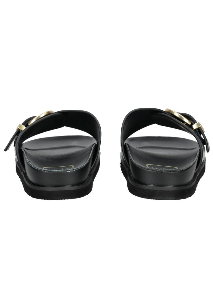 GANT Pantoletten Leder Schwarz