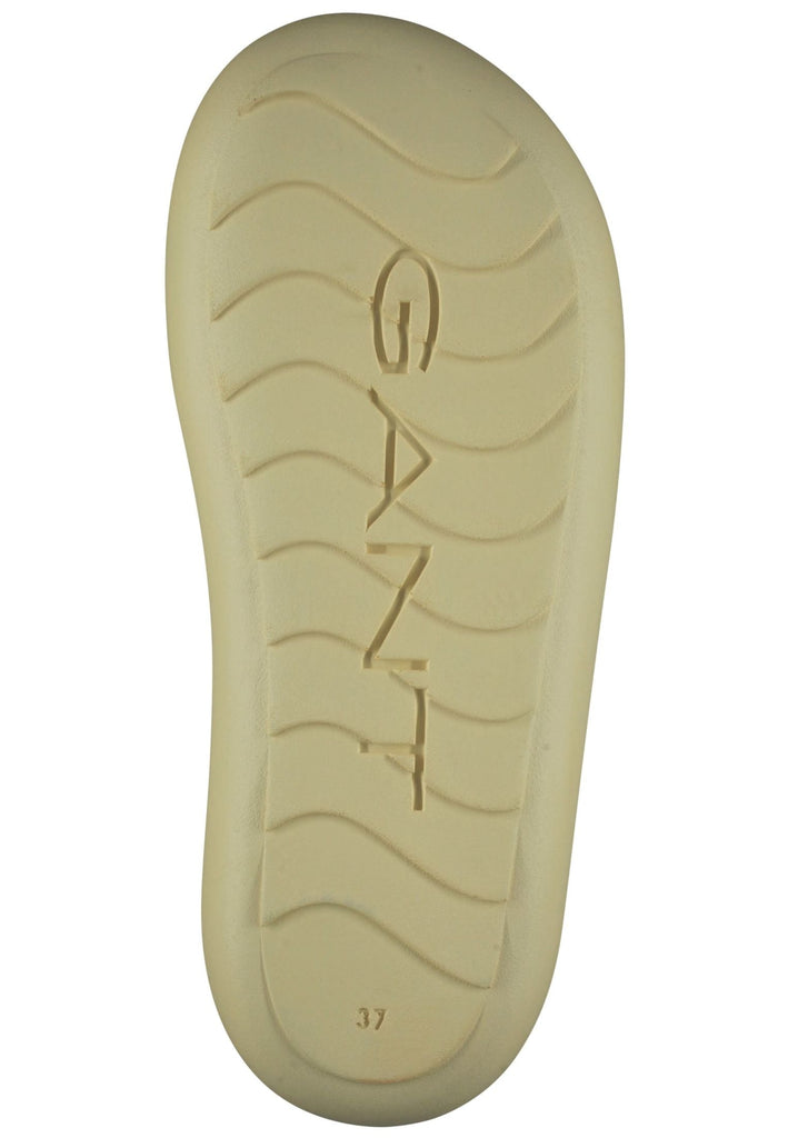 GANT Pantoletten Lederimitat Beige