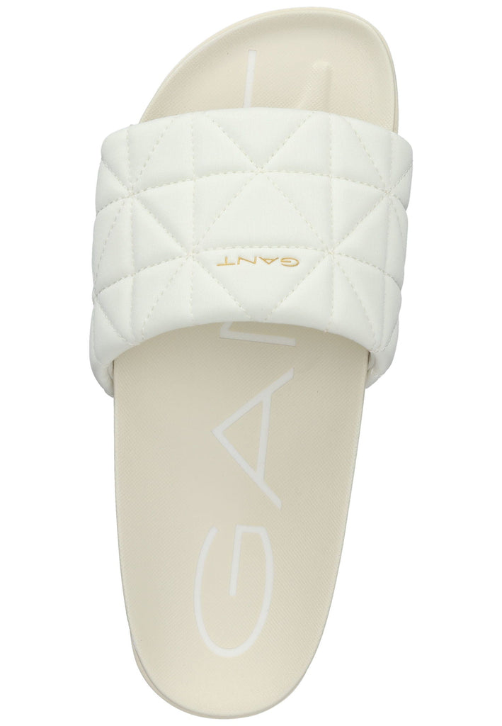 GANT Pantoletten Lederimitat Cream